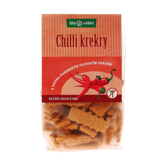 640106 Krekry chilli se slunečnicovým olejem 130 g BIO   BIO NEBIO-1