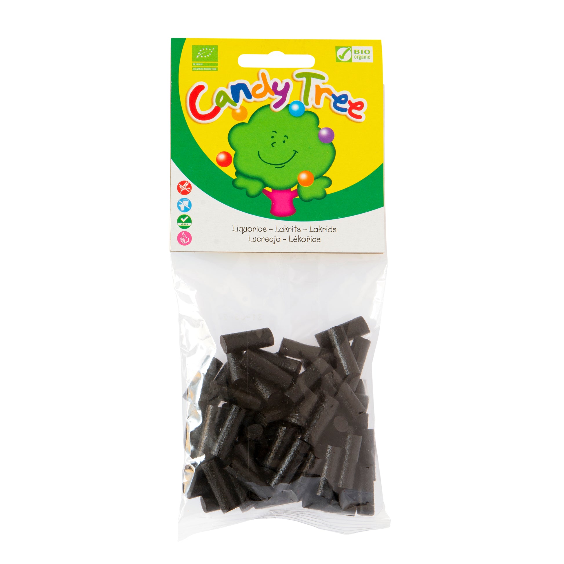 660116 Kousky s příchutí lékořice bezlepkové 100 g BIO   CANDY TREE-1