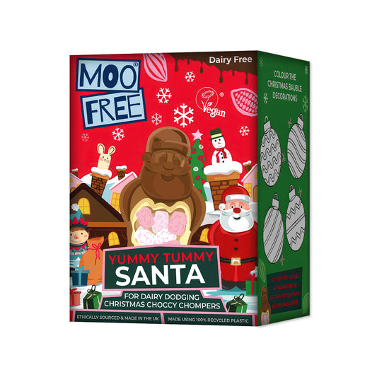 660164 Postavička dutá kakaová Santa 100 g   MOO FREE-1