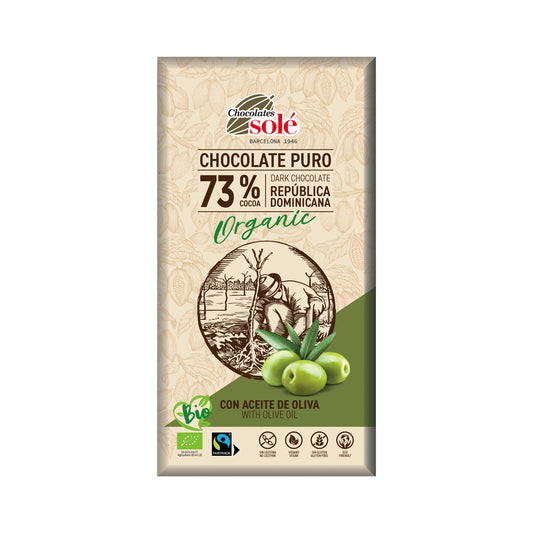 660195 Čokoláda hořká s olivovým olejem 100 g BIO   SOLÉ-1