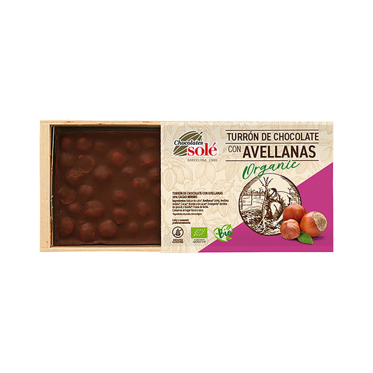 660206 Nugát s lískovými oříšky vegan 200 g BIO   SOLÉ-1
