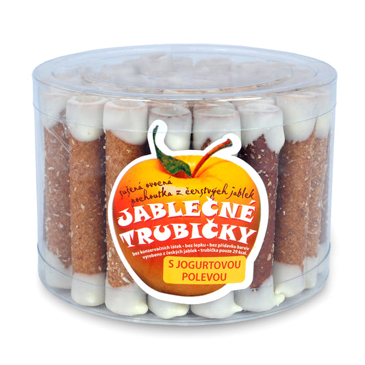 662072 Trubičky jablečné s jogurtem dóza 540 g   BIOPRODUKT JT-1