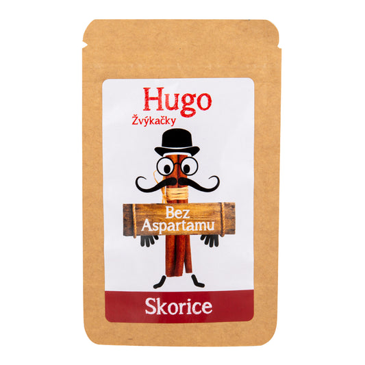 662166 Žvýkačky HUGO skořice 9 g   VELEBA-1