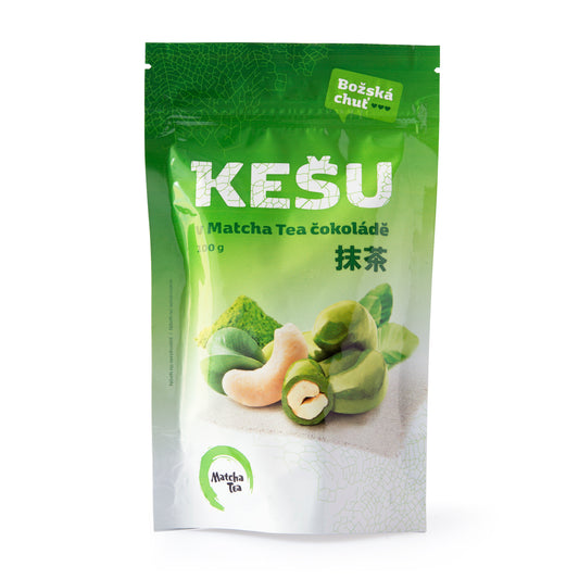 662201 Kešu ořechy v matcha tea čokoládě 100 g   MATCHA TEA-1
