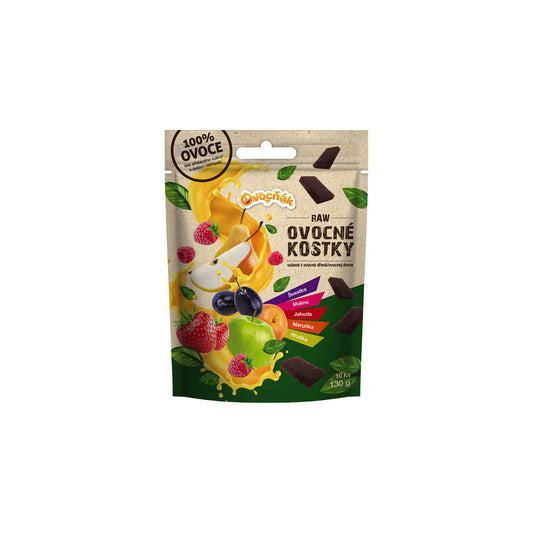 662218 Kostky ovocné mix chutí 130 g   OVOCŇÁK-1