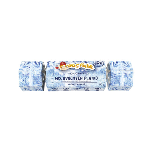 662223 Mix ovocných plátků - Vánoční bonbón 50 g   OVOCŇÁK-1