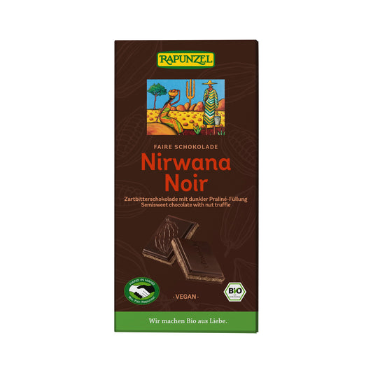 665173 Čokoláda hořká Nirwana 100 g BIO   RAPUNZEL-1
