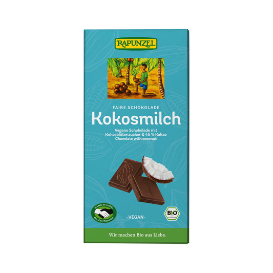 665189 Čokoláda kokosové mléko vegan 80 g BIO   RAPUNZEL-1