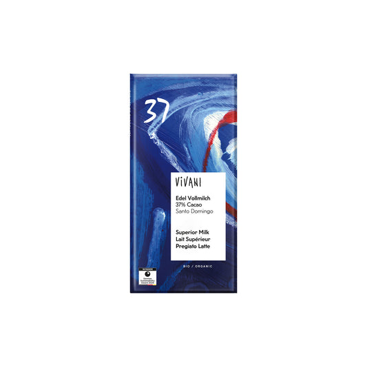 665206 Čokoláda mléčná Santo Domingo 100 g BIO   VIVANI-1