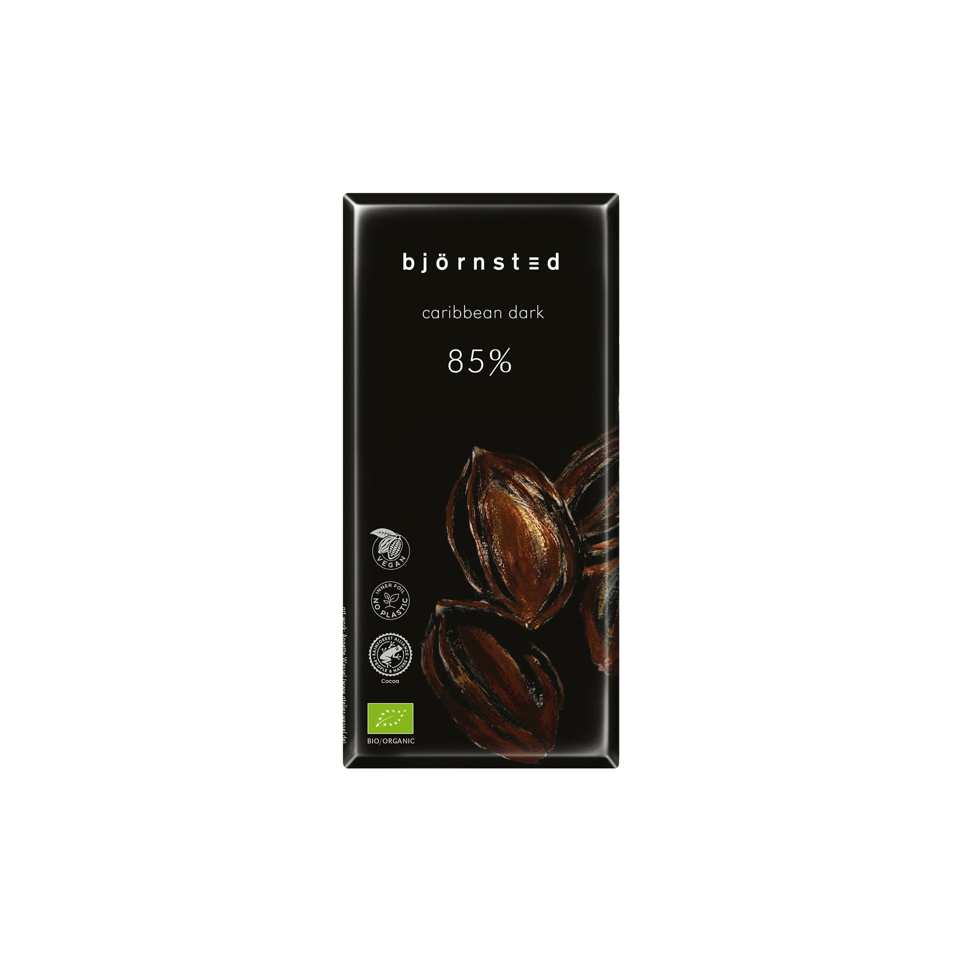 665209 Čokoláda hořká 85 % björnsted 100 g BIO   VIVANI-1