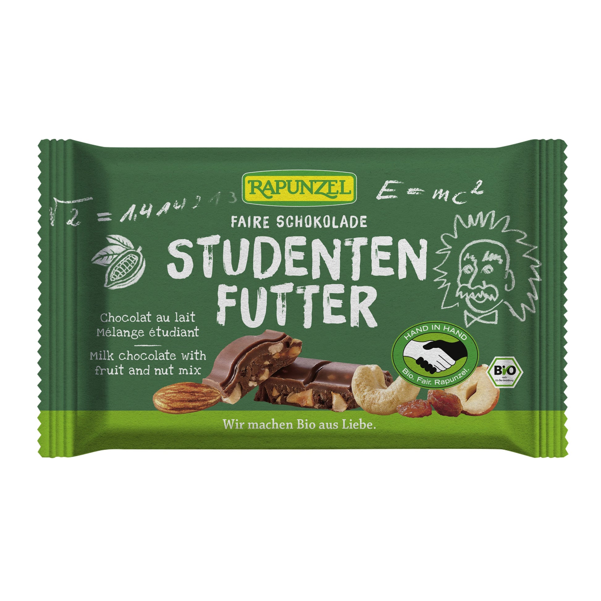 665254 Čokoláda mléčná studentská směs 100 g BIO   RAPUNZEL-1