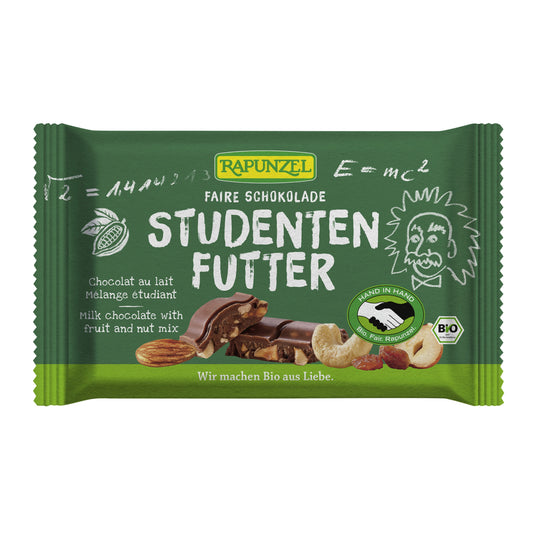 665254 Čokoláda mléčná studentská směs 100 g BIO   RAPUNZEL-1