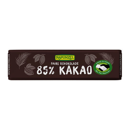 665266 Čokoláda hořká 85 % mini 20 g BIO   RAPUNZEL-1