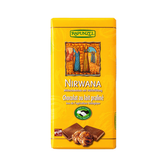 665267 Čokoláda mléčná Nirwana 100 g BIO   RAPUNZEL-1