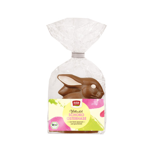 665288 Figurka čokoládová velikonoční zajíček 60 g BIO   ROSENGARTEN-1