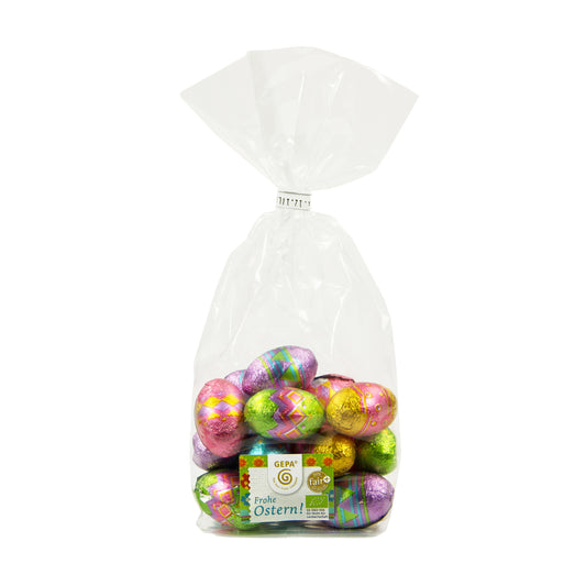 665289 Vajíčka z mléčné čokolády 100 g BIO   GEPA-1