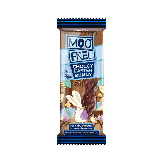 665340 Zajíček kakaový velikonoční 32 g   MOO FREE-1