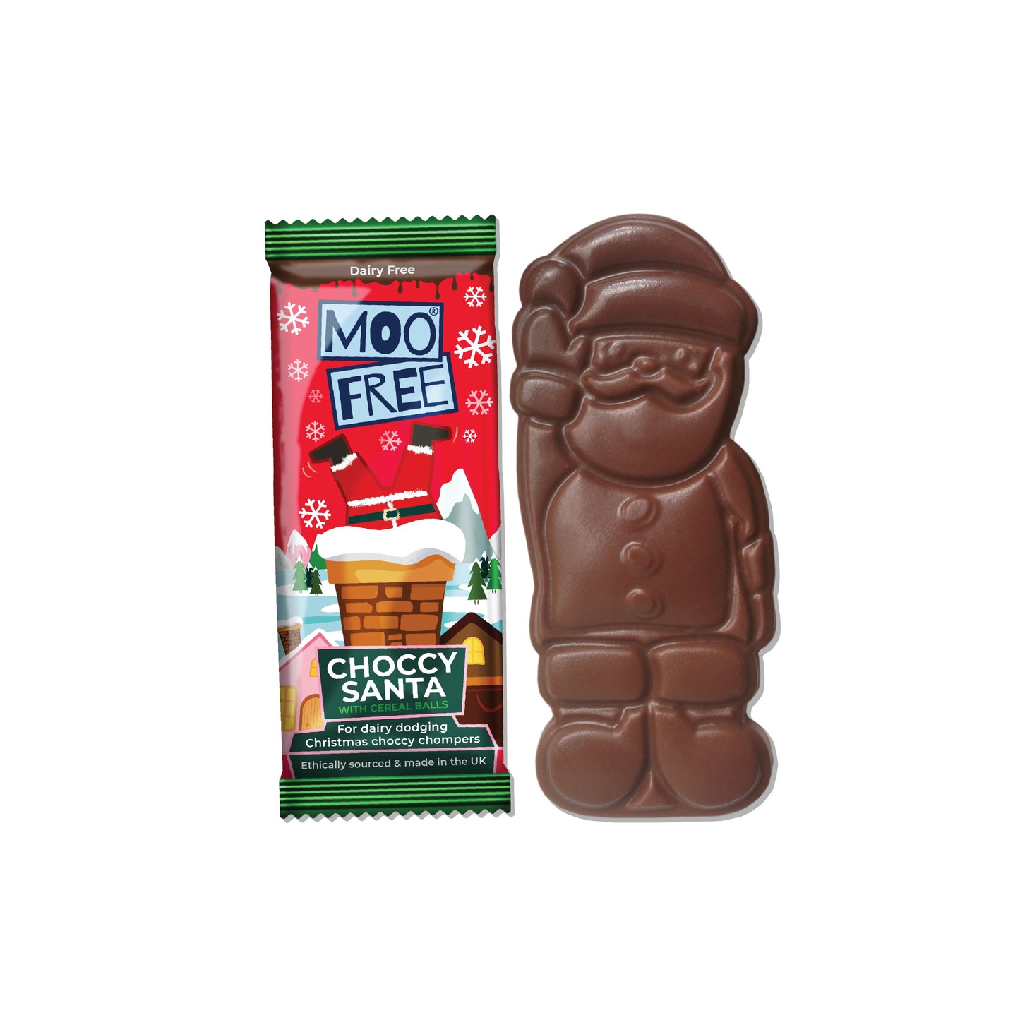 665383 Tyčinka Mikuláš kakaová s křupavými kuličkami 30 g   MOO FREE-1