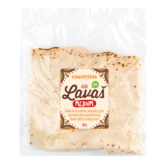 710018 Chléb Lavaš medium 240 g BIO   COUNTRY LIFE-1