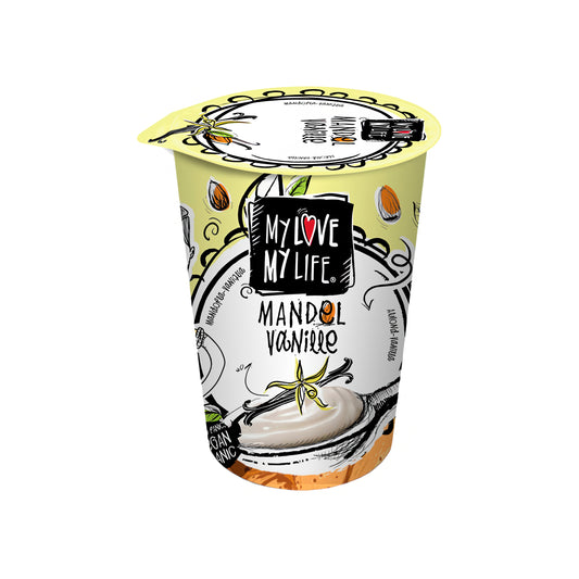 711086 Zakysaný mandlový Vanilka 180 g BIO   MY LOVE MY LIFE-1