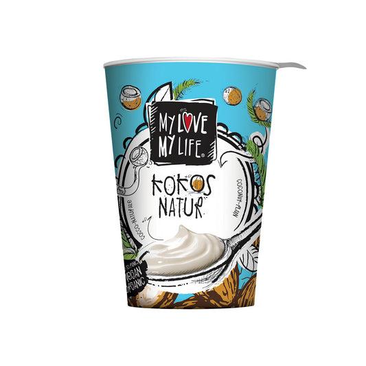 711090 Zakysaný kokosový bílý 400 g BIO   MY LOVE MY LIFE-1