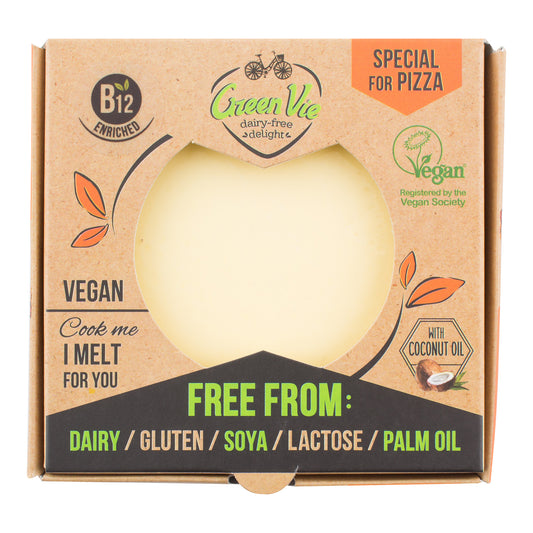 712105 Veganská alternativa sýru pizza blok 250 g   GREENVIE-1