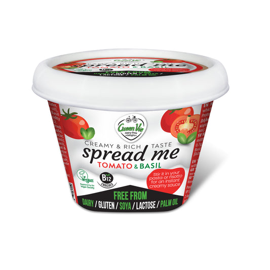 712163 Pomazánka veganská s rajčaty a bazalkou 200 g   GREENVIE-1