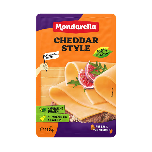 712193 Plátky s příchutí cheddaru 140 g   MONDARELLA-1