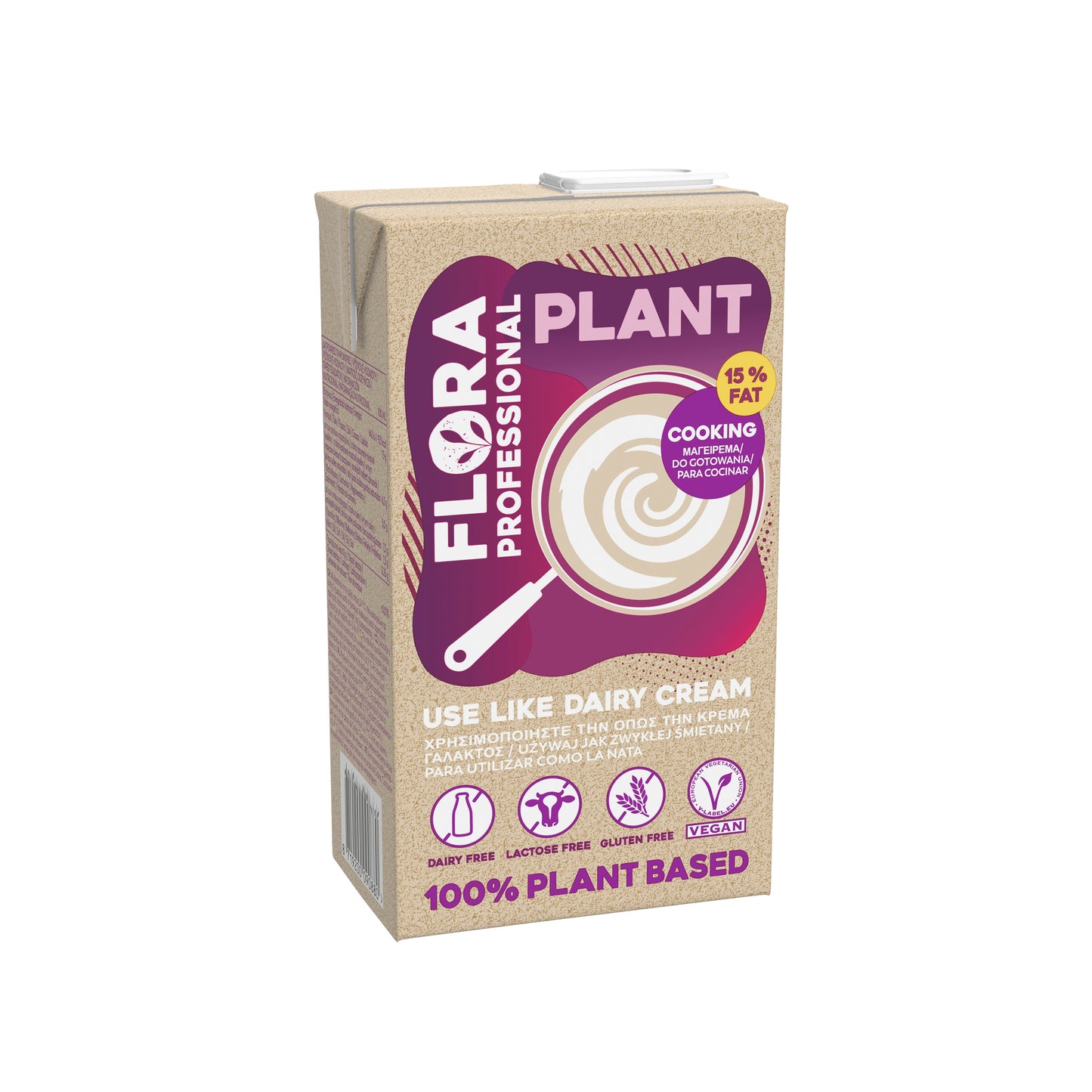 712234 Krém rostlinný na vaření 15 % 1l   FLORA-1