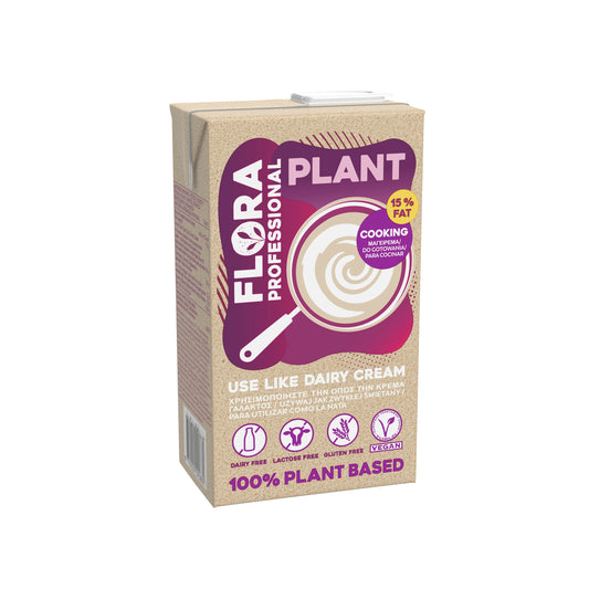712234 Krém rostlinný na vaření 15 % 1l   FLORA-1