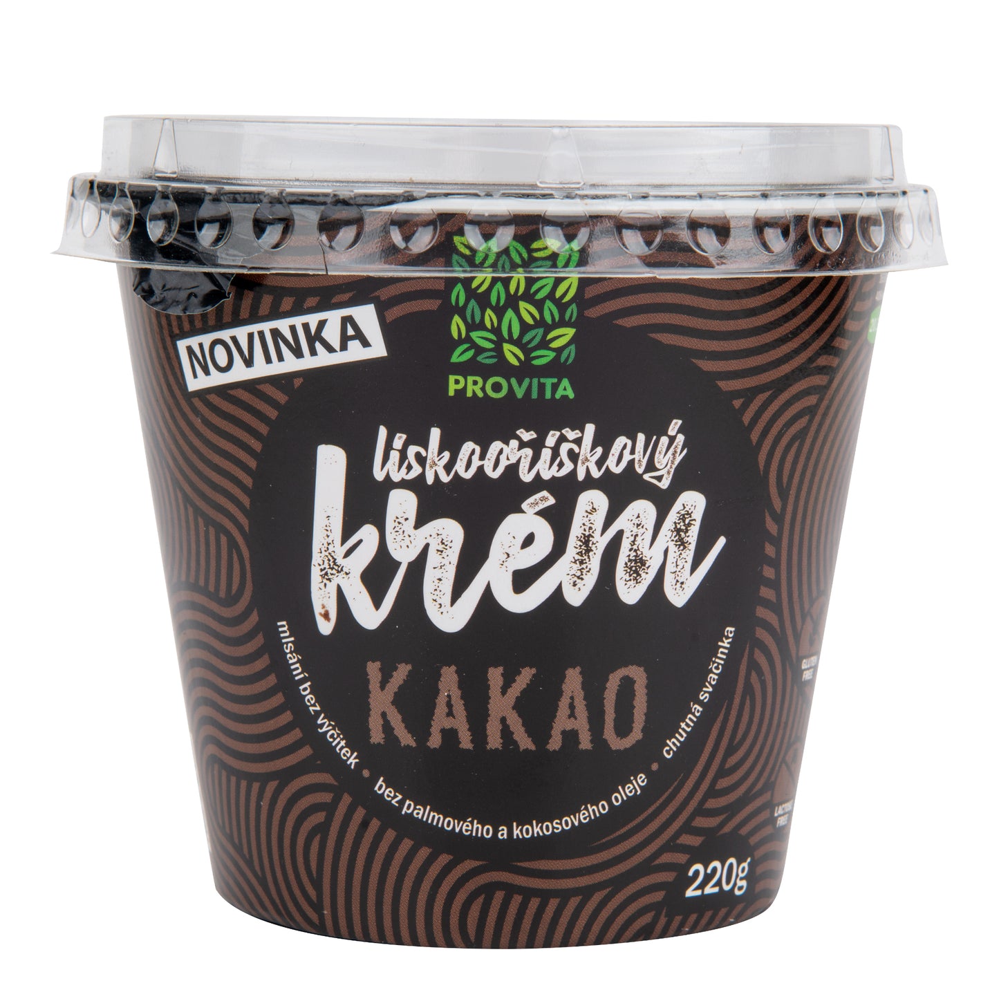 713072 Krém lískooříškový kakao 220 g   PROVITA-1