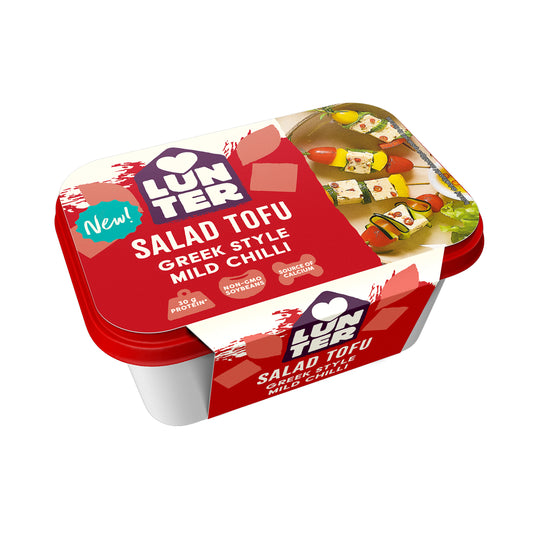713097 Tofu salátové Greek style Mild Chilli 300 g   LUNTER-1