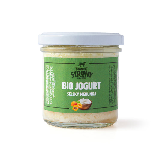 720192 Jogurt selský meruňka 140 g BIO   FARMA STRUHY-1