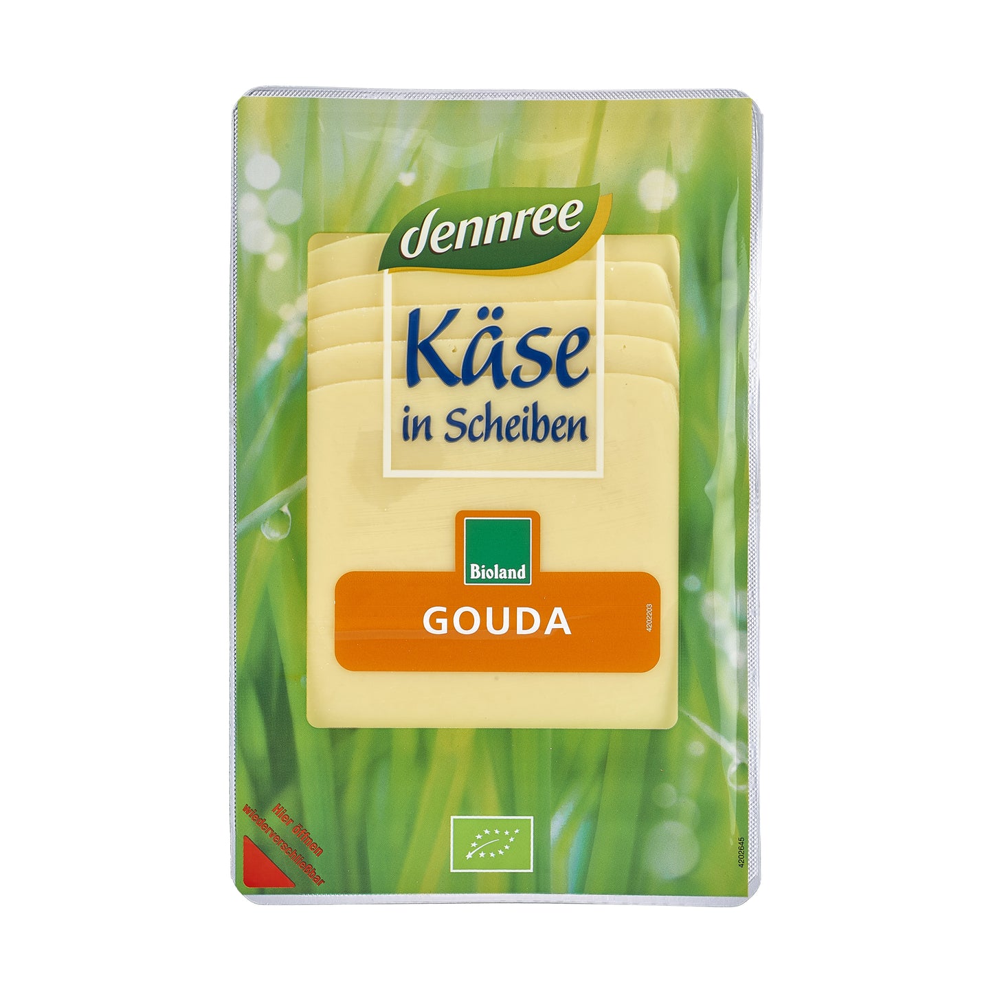 720212 Sýr gouda bez laktózy 150 g BIO   DENNREE-1