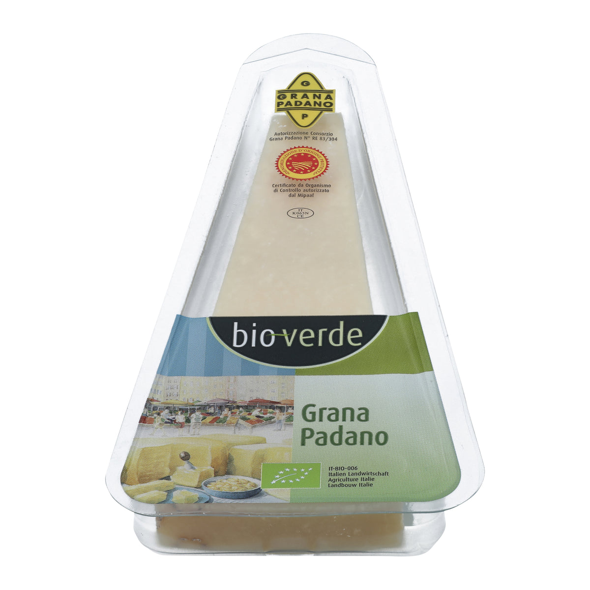 720268 Sýr Grana Padano D.O.P 125 g BIO   BIO VERDE