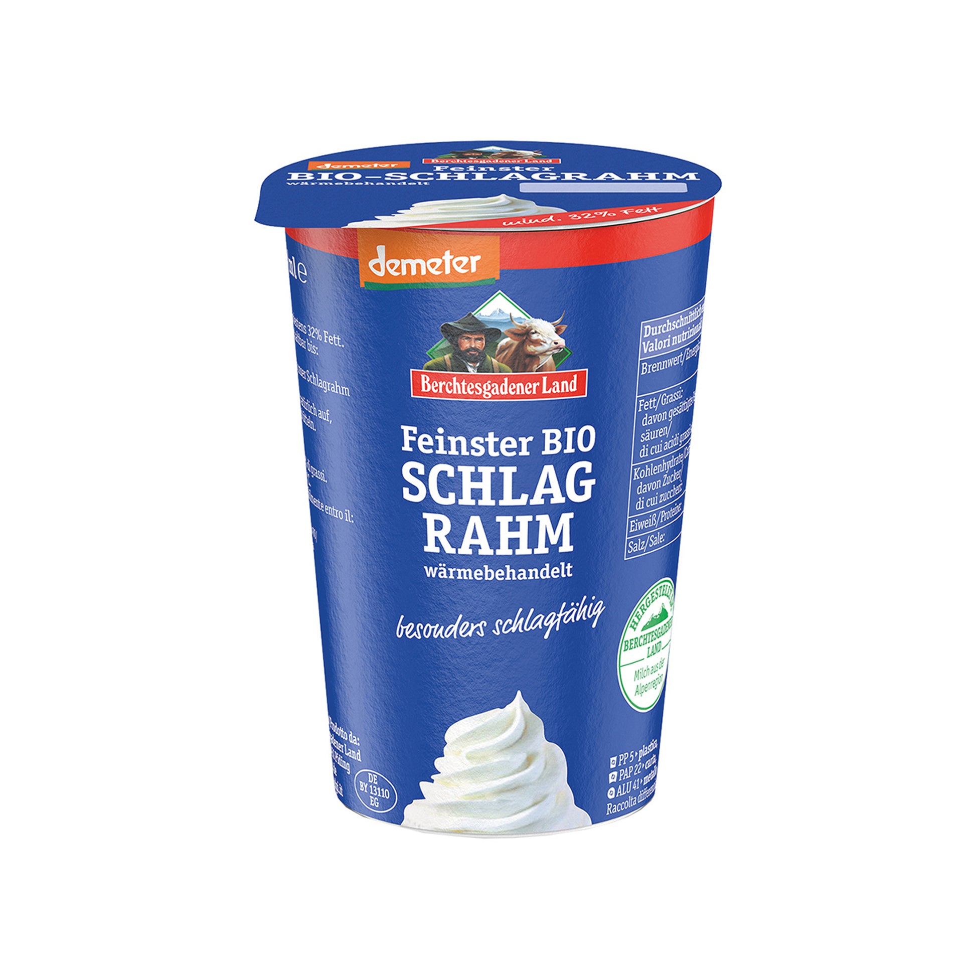 721143 Smetana ke šlehání 32 % tuku 200 g BIO   BGL-1
