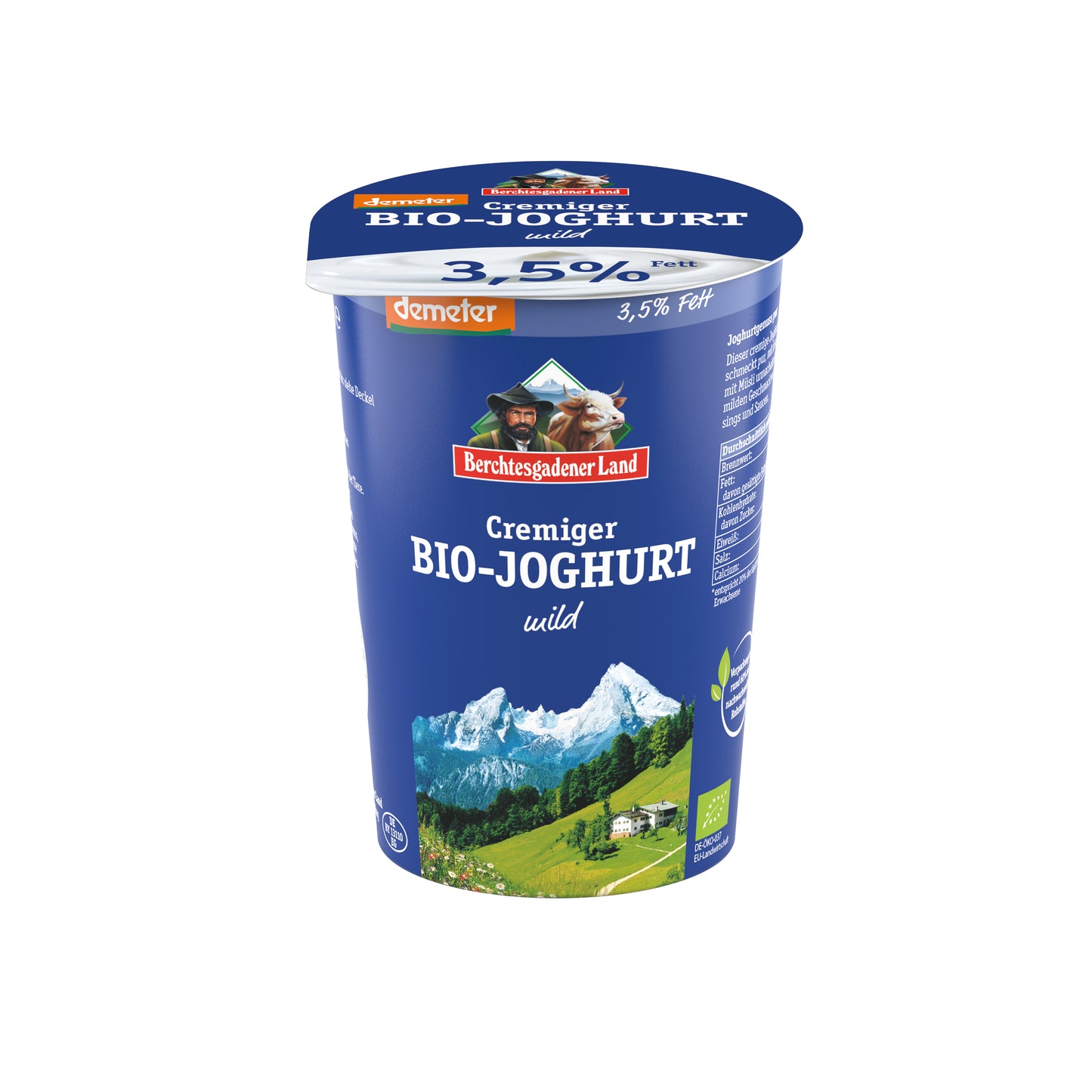 721153 Jogurt bílý krémový 3,5 % 500 g BIO   BGL-1