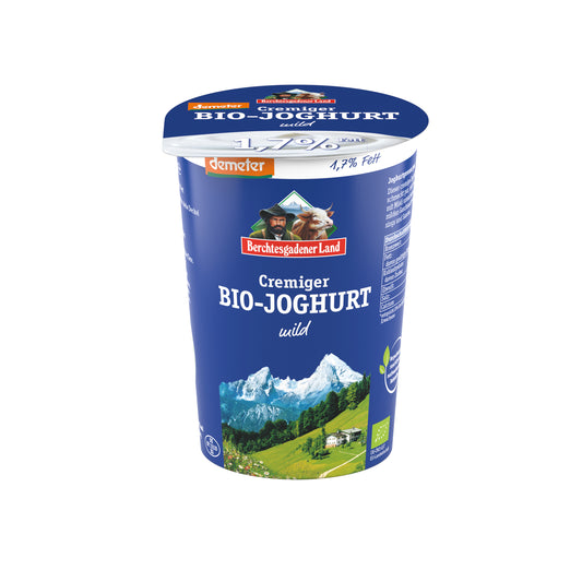 721157 Jogurt bílý krémový 1,7 % tuku 500 g BIO   BGL-1