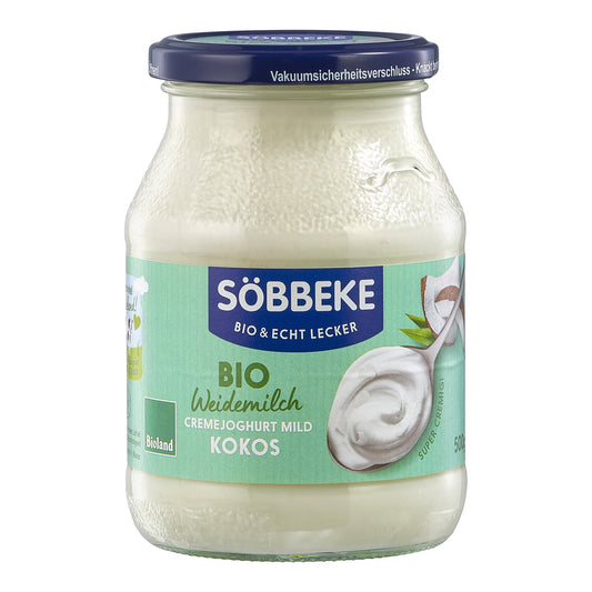721186 Jogurt kokosový 7,5 % tuku 500 g BIO   Söbbeke