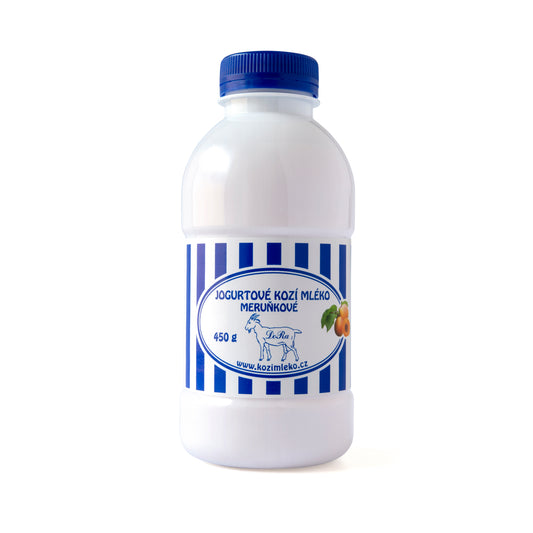 725086 Mléko kozí jogurtové meruňka 450 g   BIOFARMA DORA-1