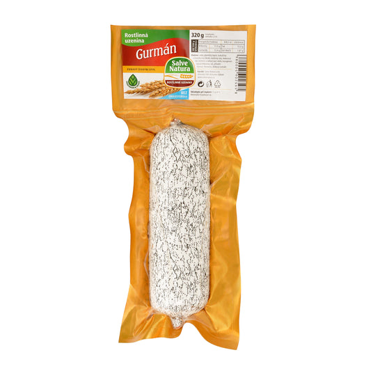 742033 Gurmán rostlinná uzenina 320 g   SALVE NATURA-1