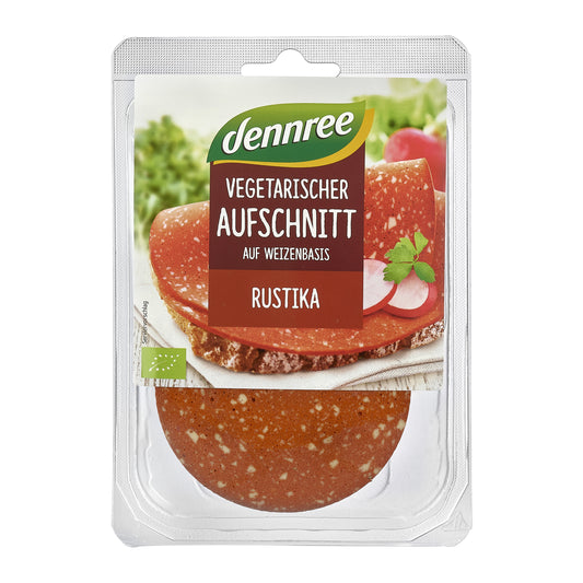 742134 Salám vegetariánský Rustika 80 g BIO   DENNREE   -1
