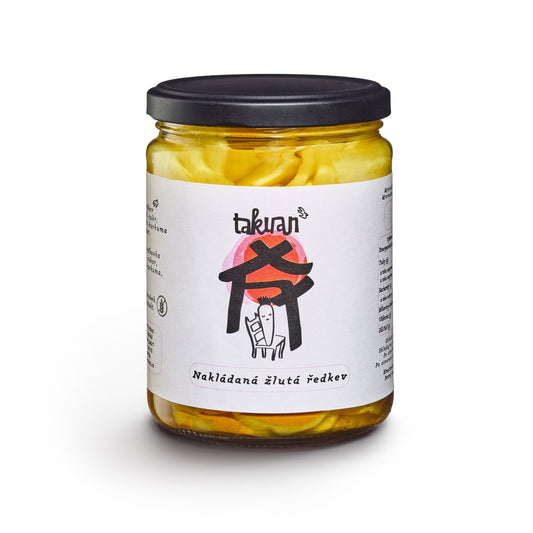 742156 Ředkev žlutá nakládaná Takuan 500 g   FERMENT IT-1