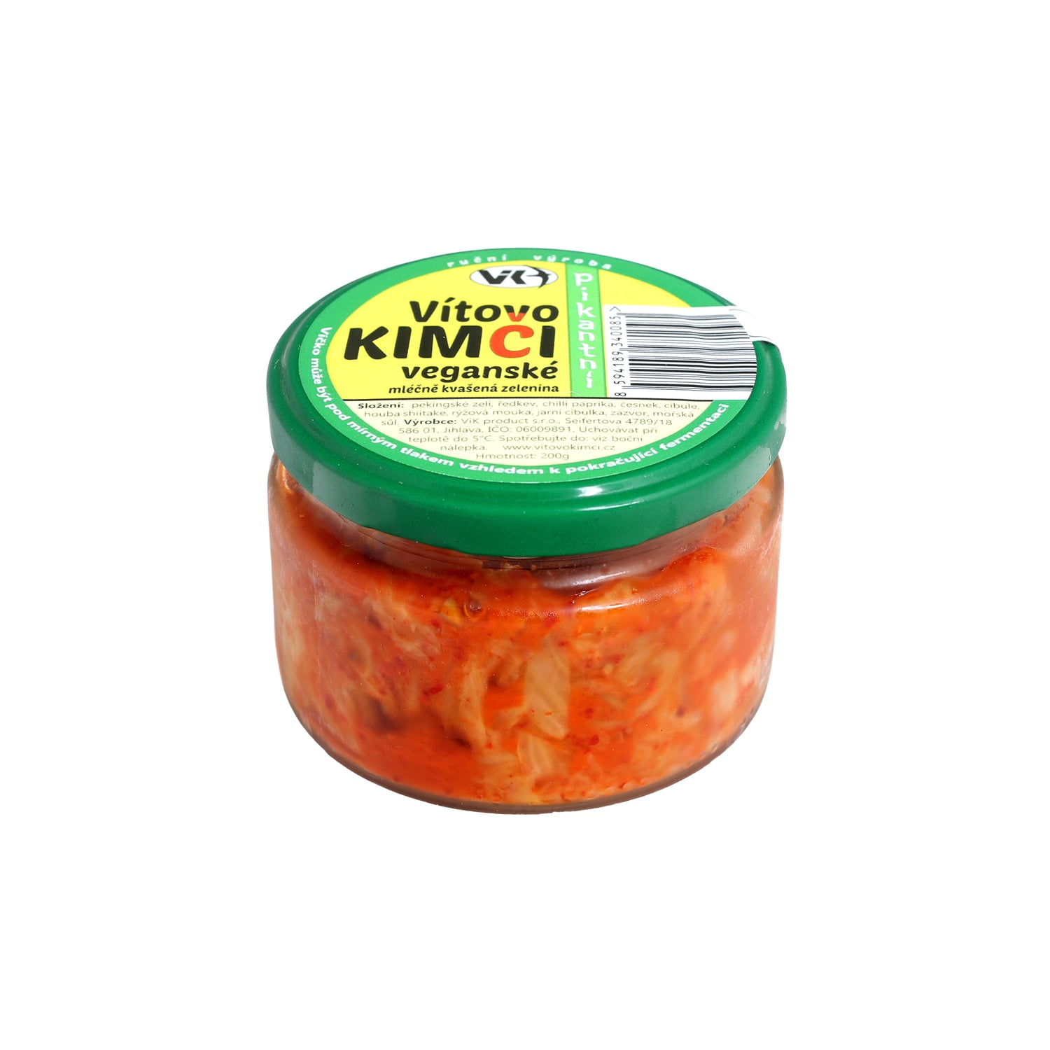 742176 Kimči Vítovo vegan 200 g   VIK PRODUCT-1