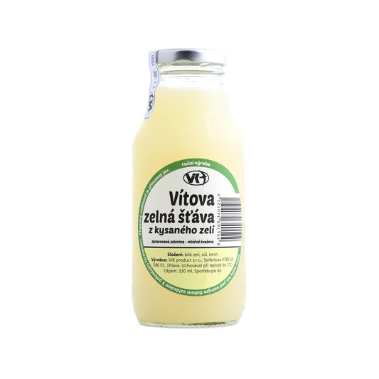 742179 Šťáva Vítova zelná z kysaného zelí 330 ml   VIK PRODUCT-1