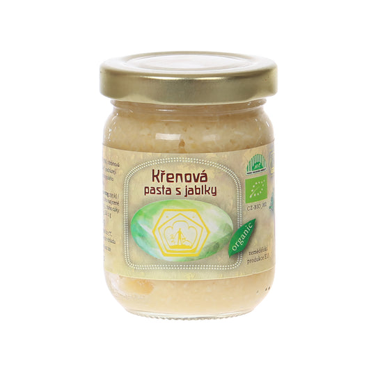 742187 Pasta křenová s jablky 125 g BIO   SVOBODNÝ STATEK-1