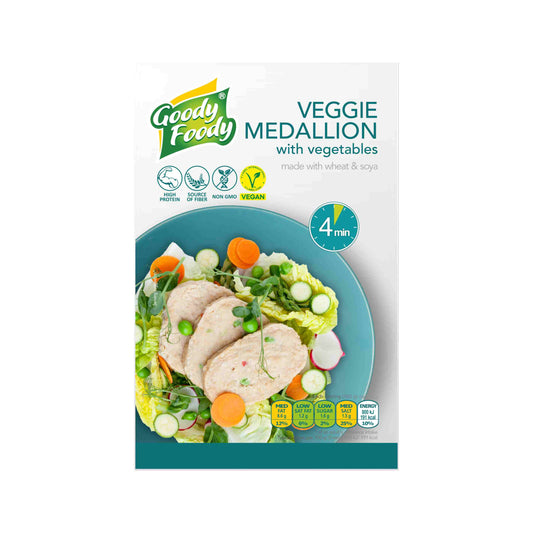 742204 Alternativa medailonků se zeleninou 155 g   GOODY FOODY-1