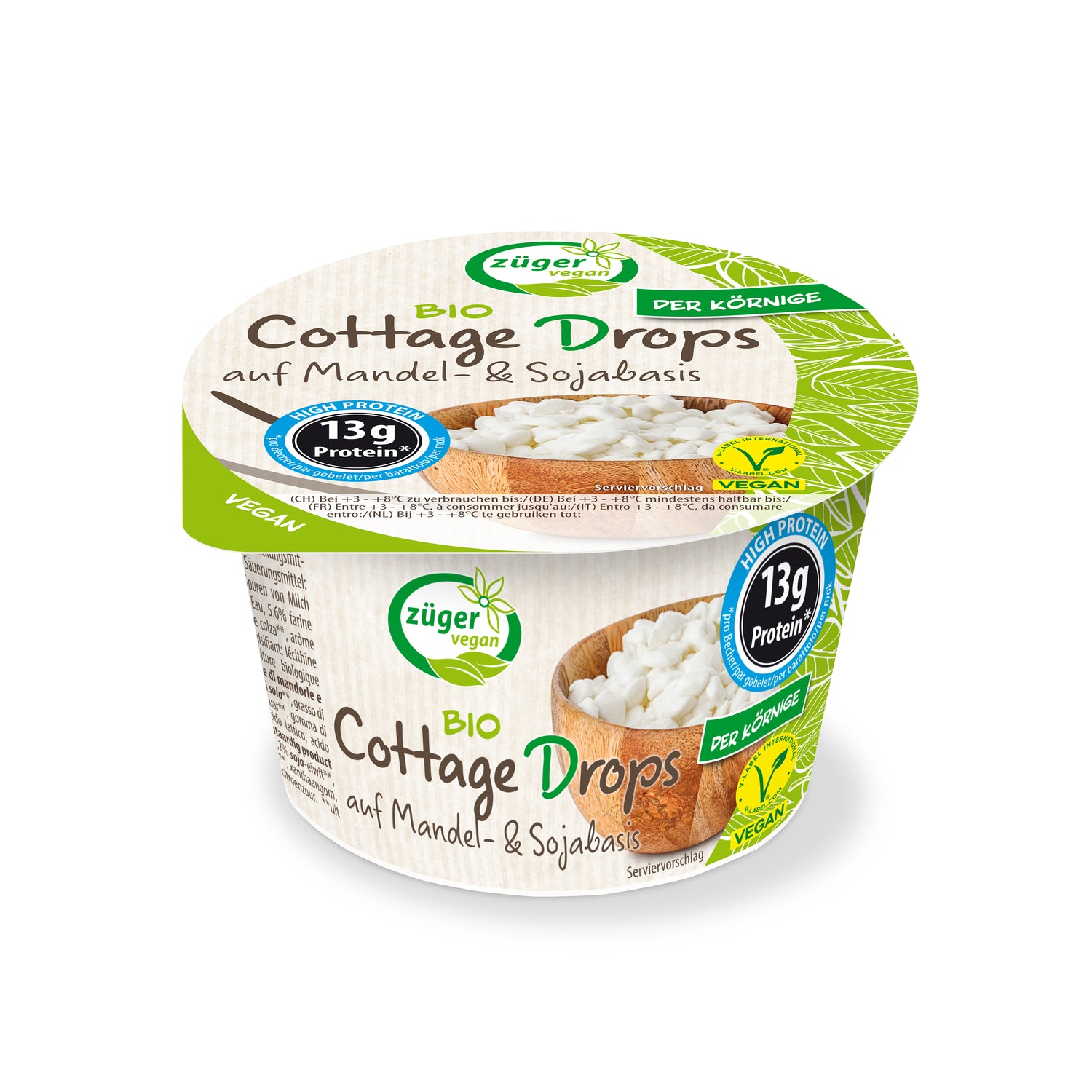 750014 Cottage kousky mandlovo-sójové 200 g BIO   ZÜGER-1