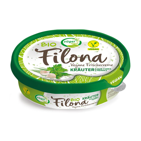 750016 Pomazánka veganská s bylinkami Filona 150 g BIO   ZÜGER-1