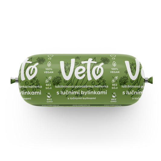 752093 Pomazánka s lučními bylinkami 100 g   VETO ECO-1